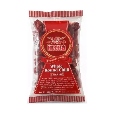 Heera Whole Round Chilli 50g