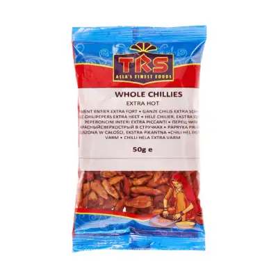 TRS Whole Chillies Extra Hot 50g