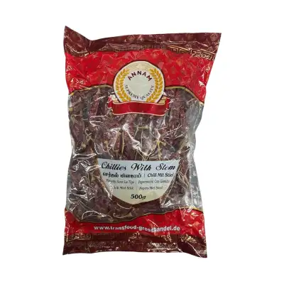 Annam Whole chillies 500g