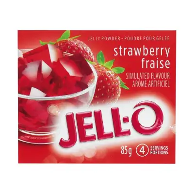 Jello-o Strawberry 85g