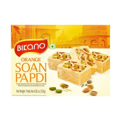 Bikano Orange Soan Papdi 250gr
