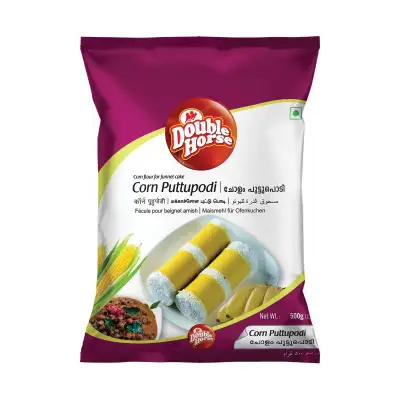Double Horse Corn Puttu Podi 500gr