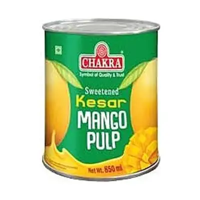 Chakra kesar Mango Pulp 850g