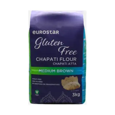 Eurostar Gulten free Medium Brown Flour 3kg