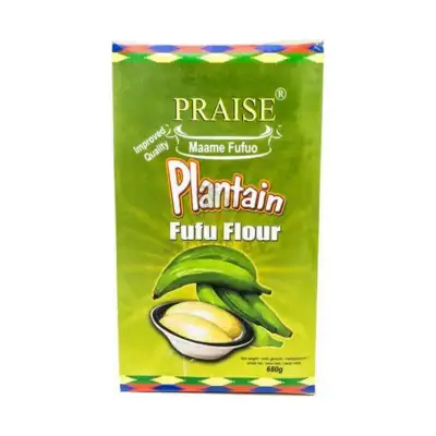 Praise Plantain Fufu flour 680g