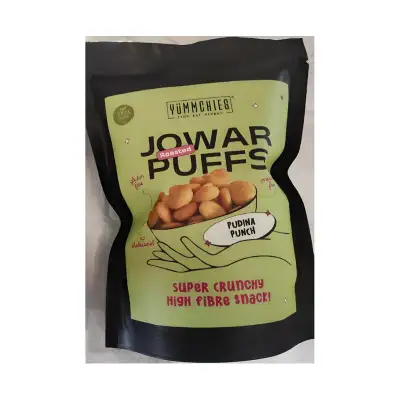 Yummchies Jowar Puffs with pudina 50g