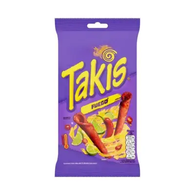 Takis Chilli & Lime Flavour 100g
