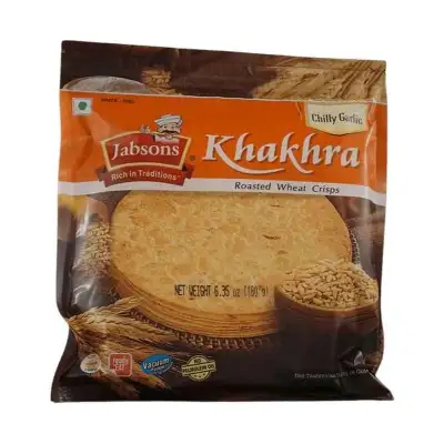 Jansons Khakhra Chilli Garlic 180g