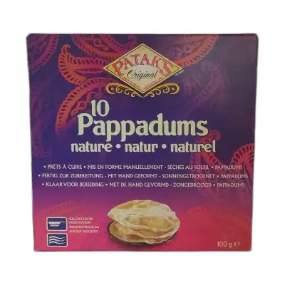 Pataks Plain Papadum