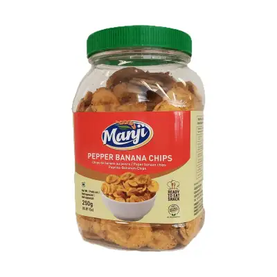 Manji Pepper Banana Chips 250g