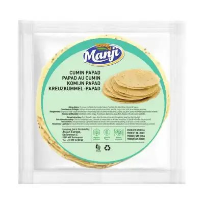 Manji Cumin Papad 200g