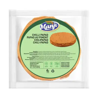 Manji Plain Papad 100gr