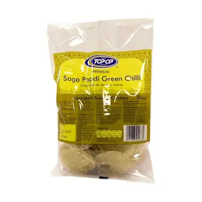 Top op Rice Papdi Green chilli 200g
