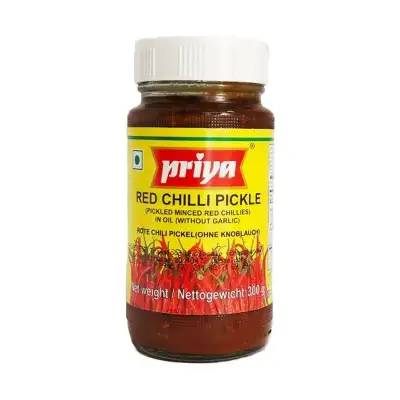 Priya Red Chilli Pickle 300g