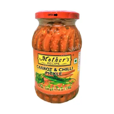 Mother's Carrot & Chilli Pickle 500g