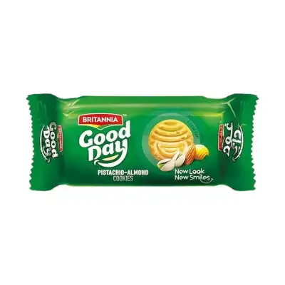 Britannia Good Day Pistachio Almond cookies 75g