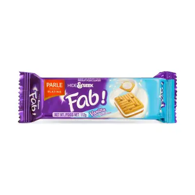 Parle Hide & Seek Fab Vanilla 112g