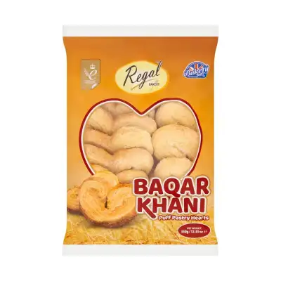Regal Baqar Khani puff Pastry Hearts 350g