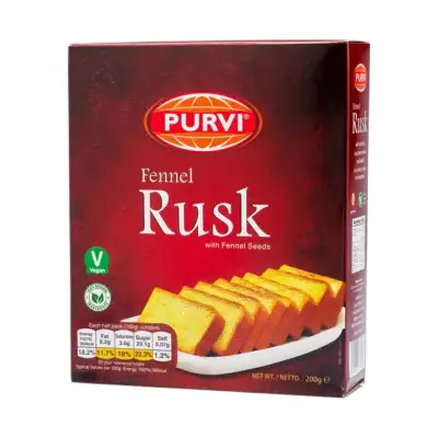 Purvi Fennel Rusk 200g