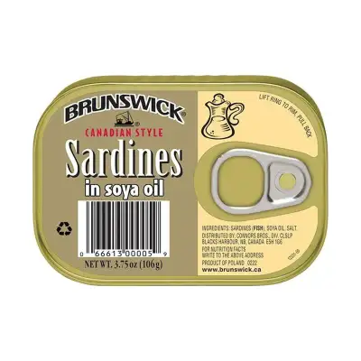 Brunswick Sardines in soya oil 106g
