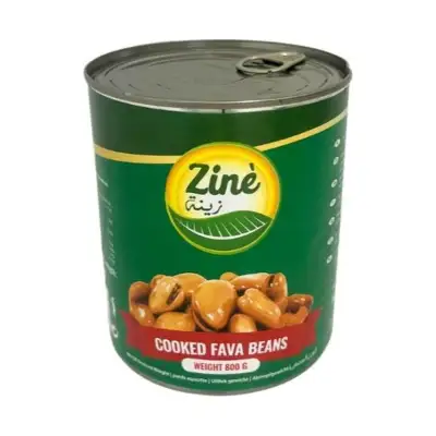 Zine Cooked Fava Beans 800g