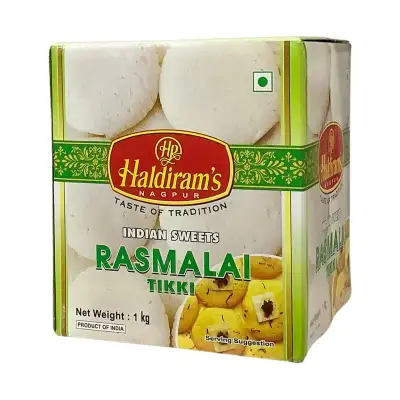 Haldirams Rasmalai Tikki 1kg
