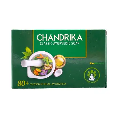 Chandrika classic aayurvedic soap 125g