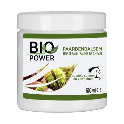 Bio power paardenbalsem horsebalm baume de cheval 250ml