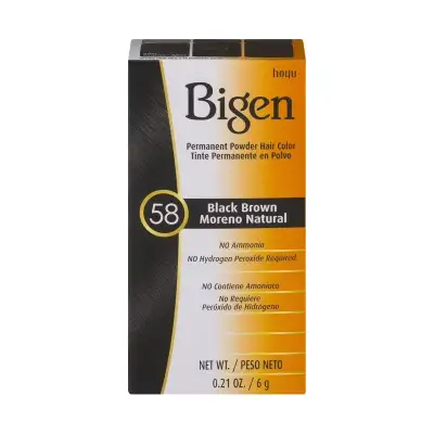 Bigen Black Brown 58