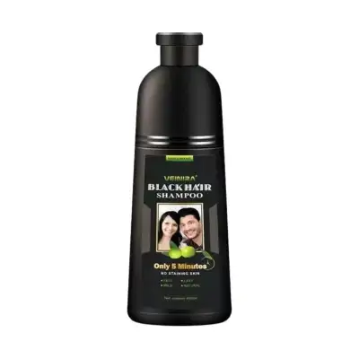 Veinira Natural Hair Dye Shampoo Black